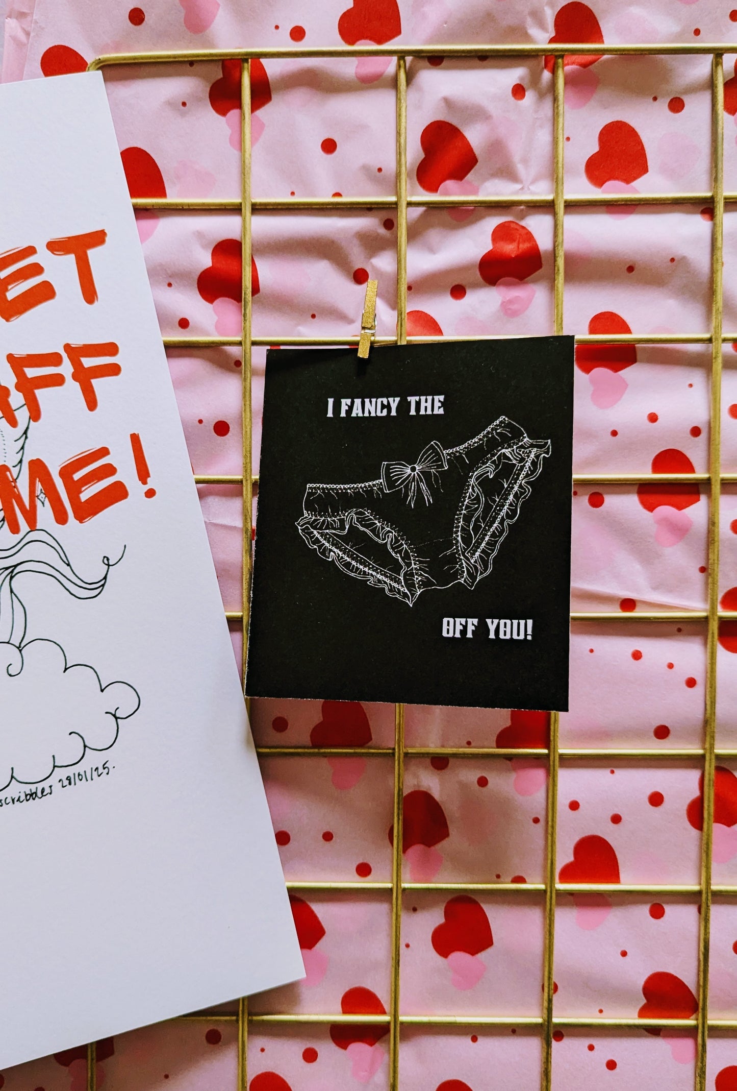 'I Fancy The Pants Off You' Mini Print