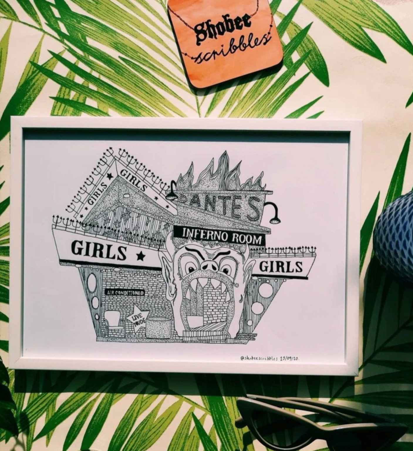 Dante's Inferno Room Print