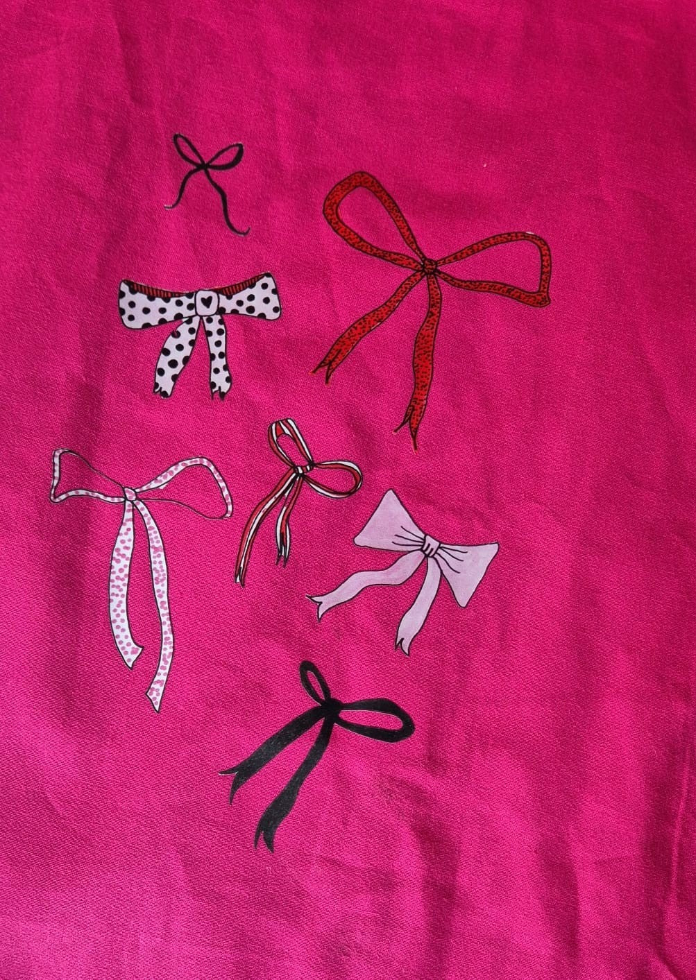 Pink Bows Tote Bag