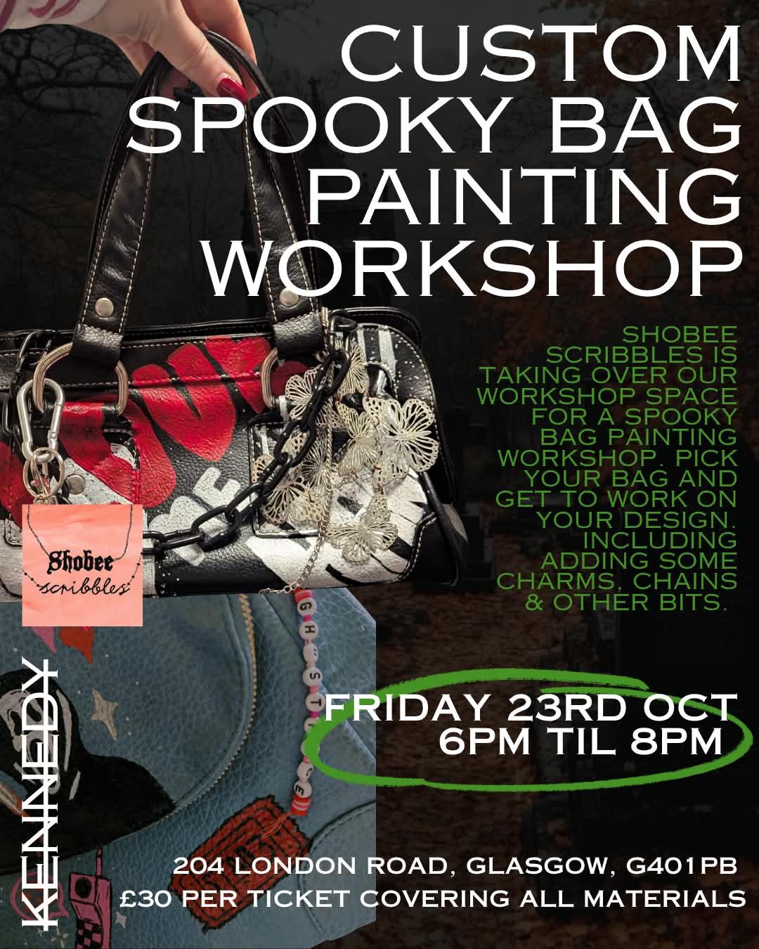 Spooky Bag Painting Workshop Ticket @ KENNEDY