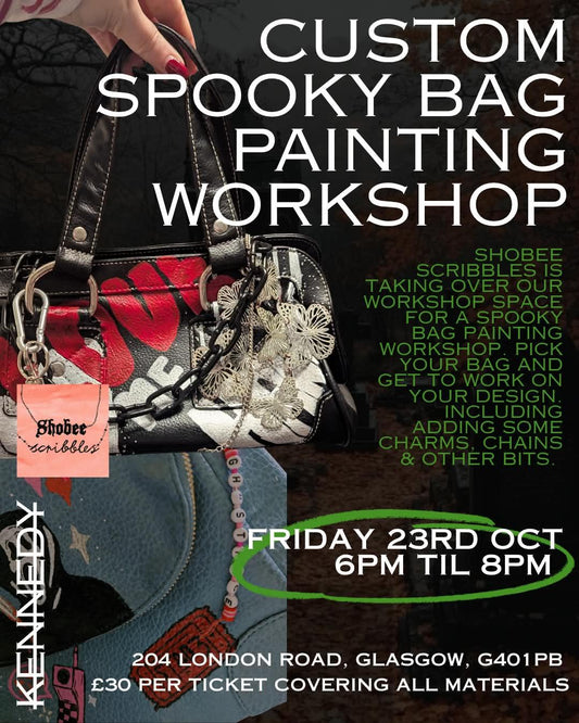 Spooky Bag Painting Workshop Ticket @ KENNEDY