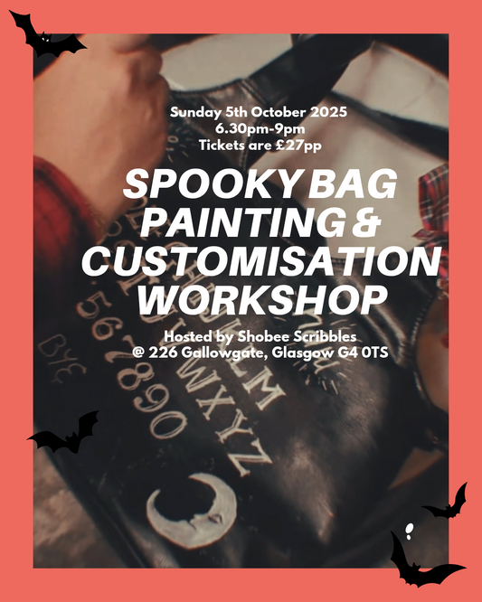 Spooky Bag Painting & Customisation Workshop Ticket