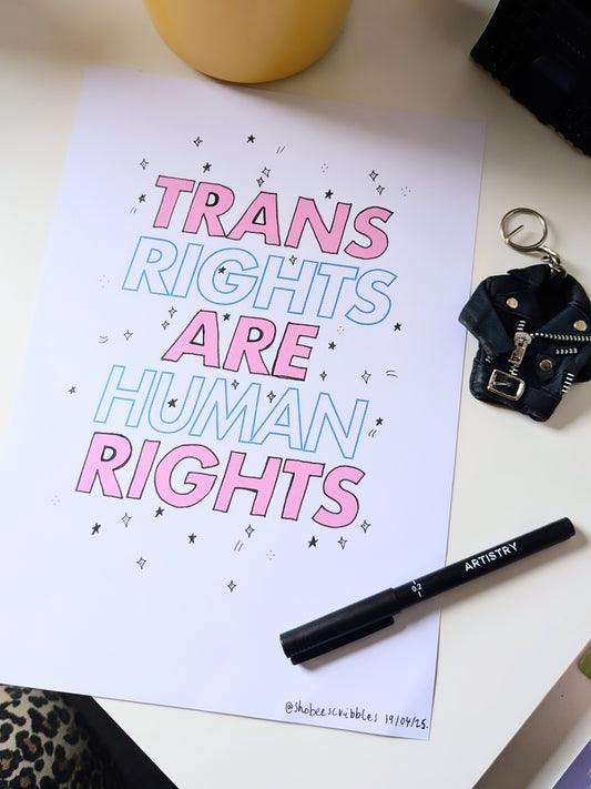 Trans Rights Charity Print